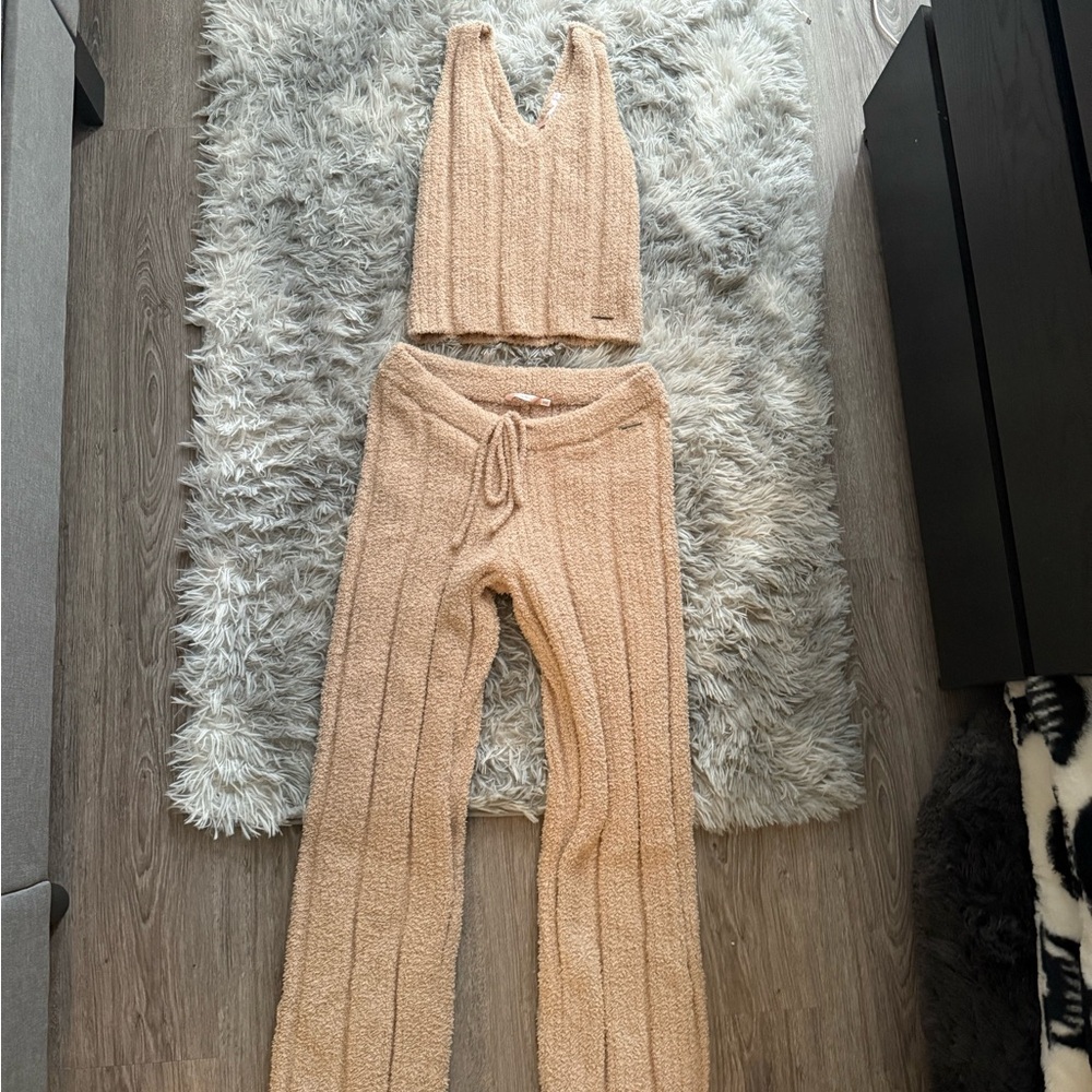 Chenille Lounge Set